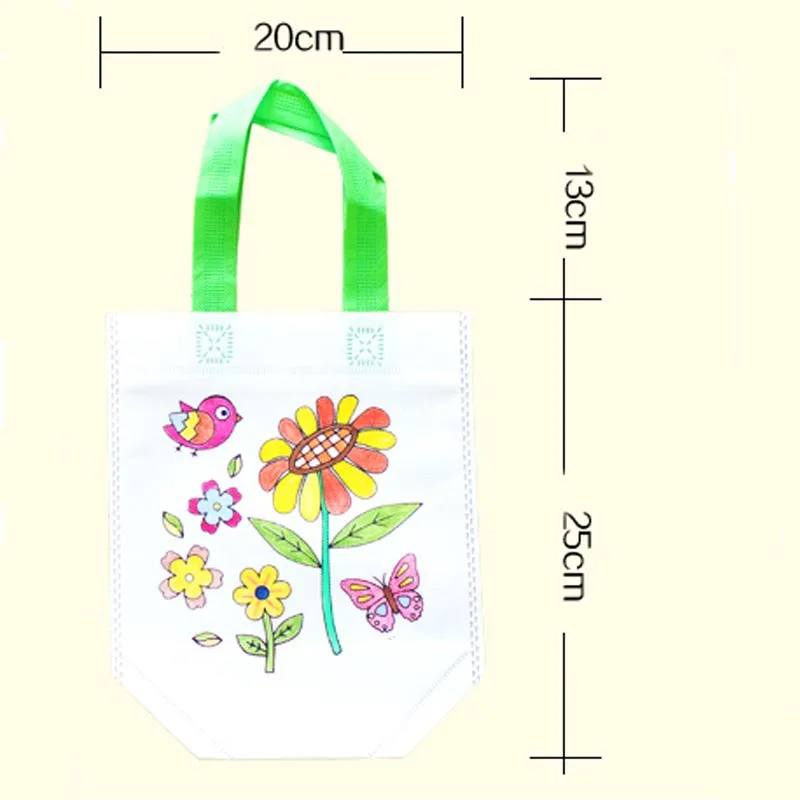 10 шт. Saizhi DIY игрушка для рисования цветной граффити сумка ручной работы детей