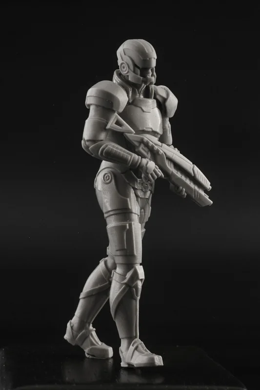 1/32 сборный Набор фигурок из смолы звезда воин|Наборы для сборки моделей| |
