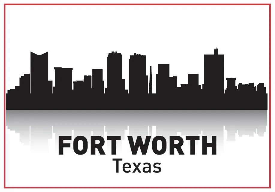 

Texas Fort Worth Skyline Souvenir Fridge Magnets 20303
