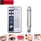 Электрическая автоматическая вращающаяся микро-машинка для лечения дермы, тату-машинка, цифровой контроллер для бровей, губ, микроблейдинга