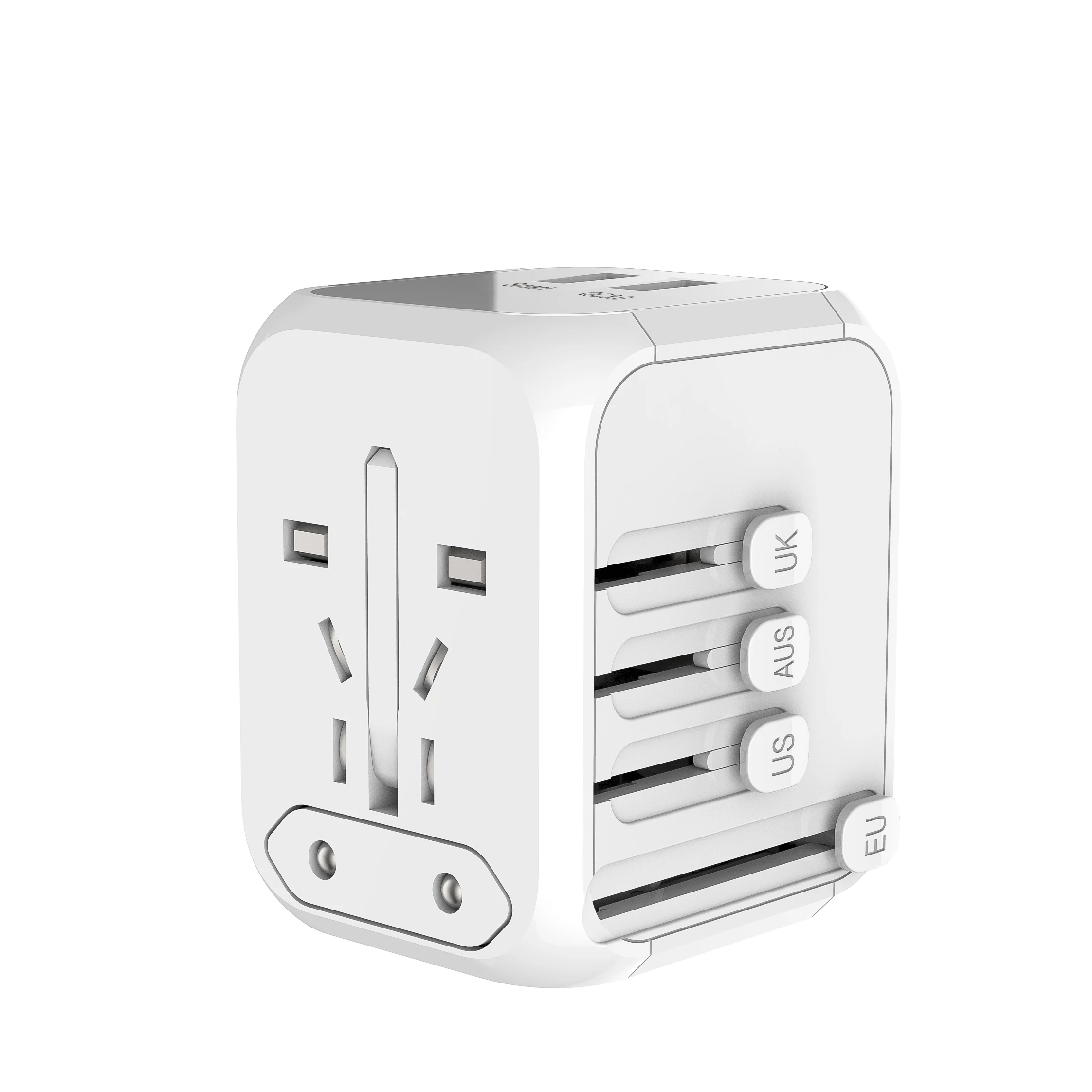 Feliztrip TR 20QC мульти нация и USB адаптер для путешествий QC 3 0 зарядное устройство