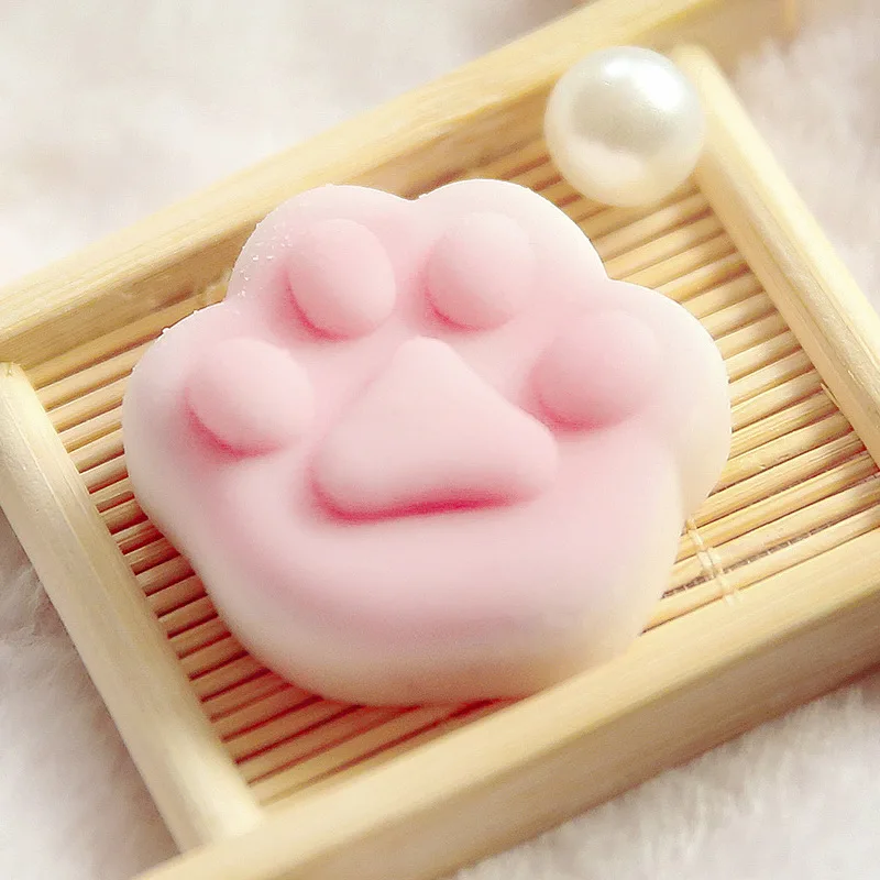 1pcs 4.5cm cute cartoon cat claw toy Squeeze Antistress Toy Pop Doll Novelty Stress Relief Venting Joking Decompression Funny | Игрушки и