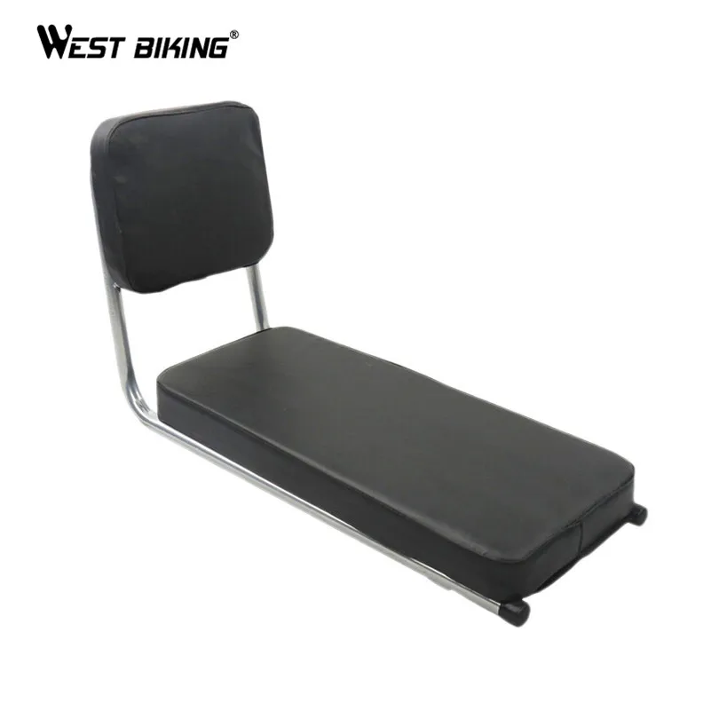 Велосипедное седло WEST BIKING удобное мягкое сиденье задняя подставка для детей|children