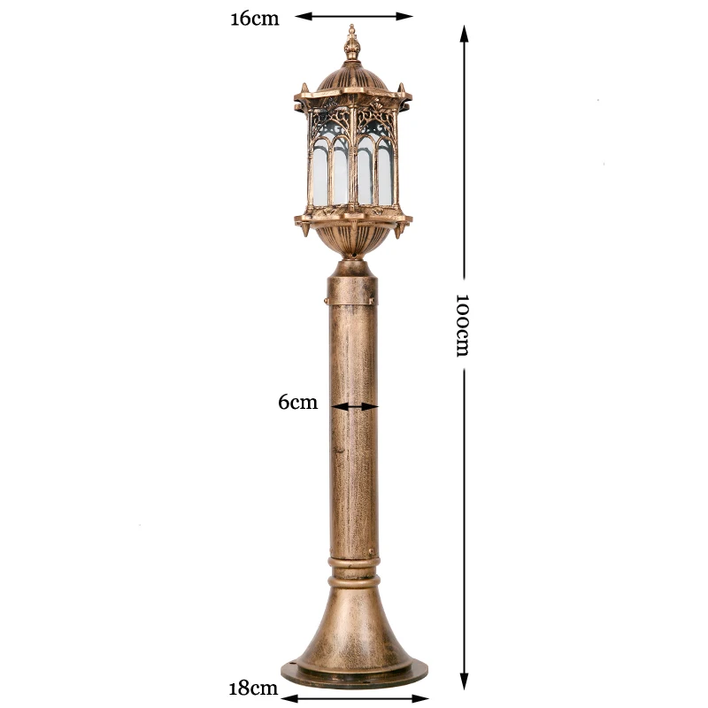 Уличный светильник для лужайки модный садовый дорожный s Балконный бра