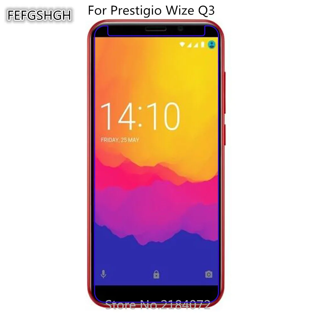 2 шт. закаленное стекло для Prestigio Wize Q3 защитная пленка защита экрана