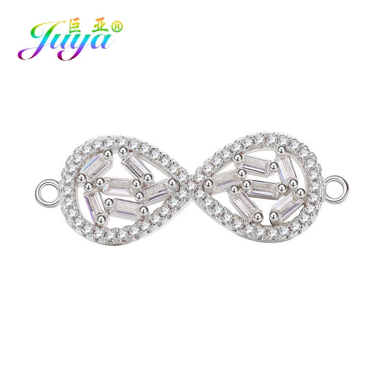 Ювелирные изделия Juya Infinity, аксессуары для женщин, браслет, ожерелье, серьги