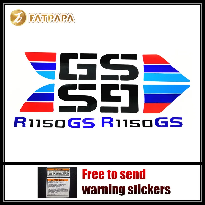 

R1150 GS LOGO Motorcycle Fairing Fuel Tank Decal Sticker For BMW R1150GS