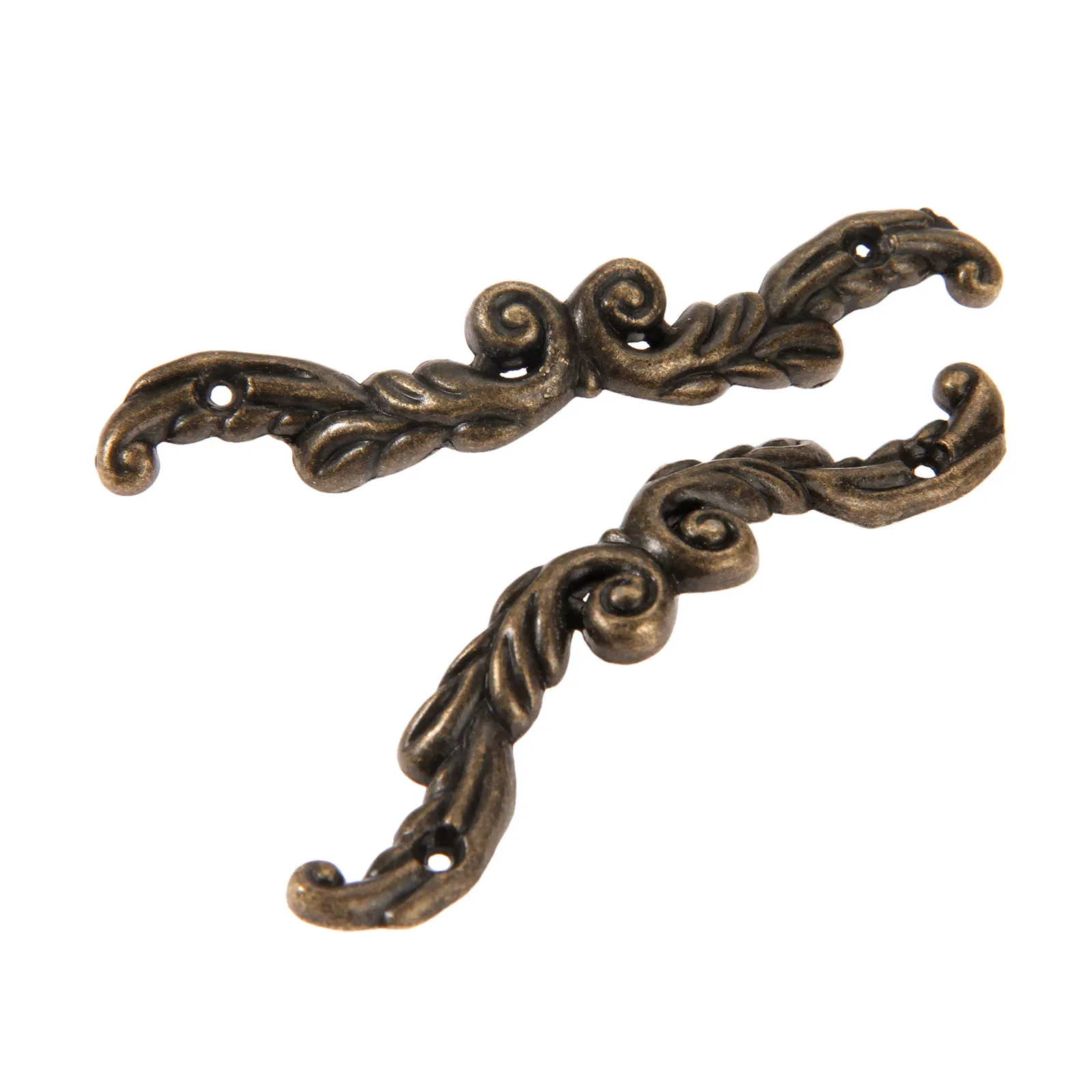 Комплект из 2 предметов цинкового сплава цинковый сплав брови ручка ящика Винтаж