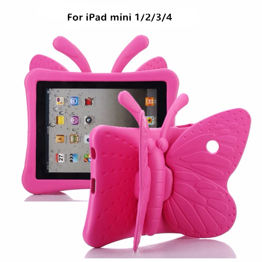 Для Apple iPad mini 1/2/3 7 9 дюйма детский чехол милый мультяшный стиль Butterfl легкий