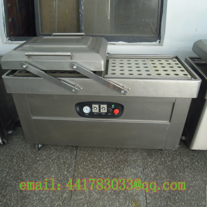 DZ 600 / 2S нержавеющая сталь двойная камера вакуумная упаковочная машина для хот