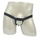 Низкая талия сексуальные мужские трусы Бандаж Нижнее белье Мужские Короткие трусы стринги на ягодицы петух кольца