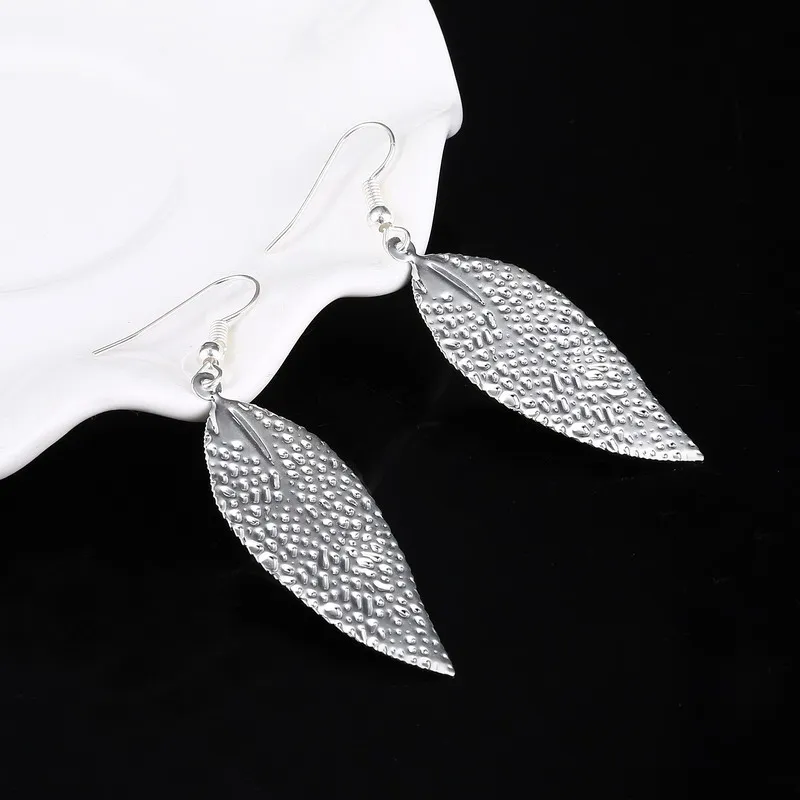 2016 модные Посеребренные Ювелирные наборы с листьями лучшие продажи дружеские