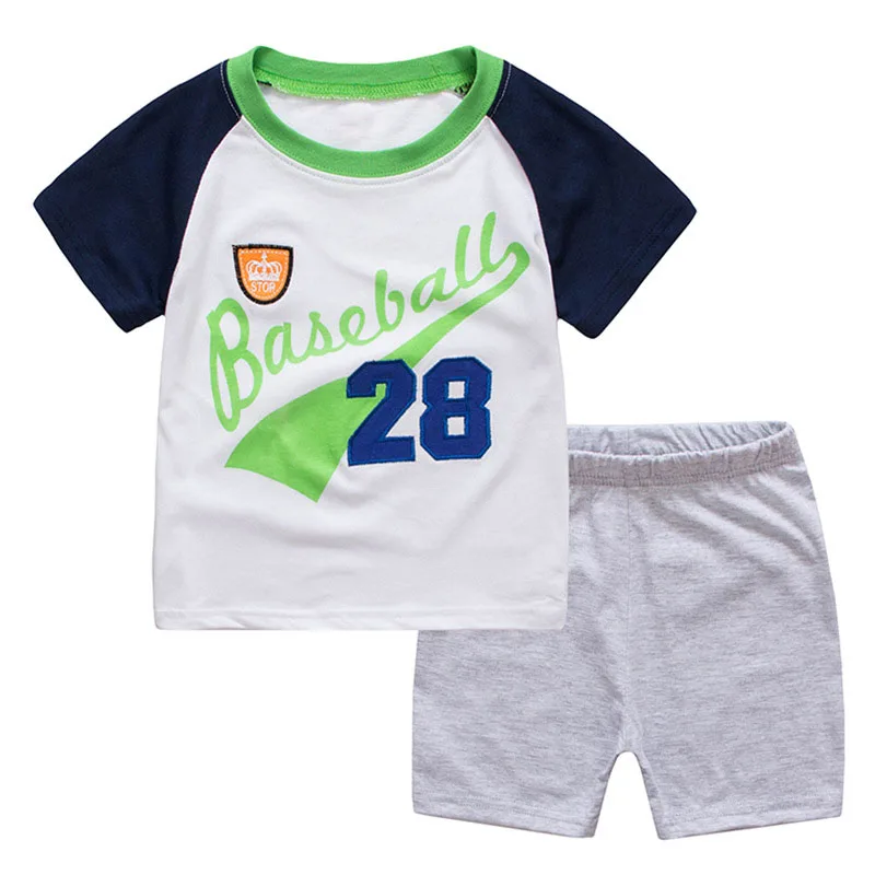 2021 Summer Children Clothing Sets Roupas Infantis Menino Casual Kids Sport Suits Tracksuit For Boys Childrens Clothes Boy New | Детская
