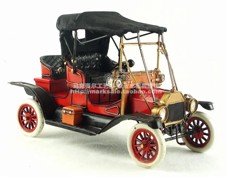 Большая модель автомобиля из сплава игрушки США 1911 T (Tin Lizzie/Flivver) ручная работа