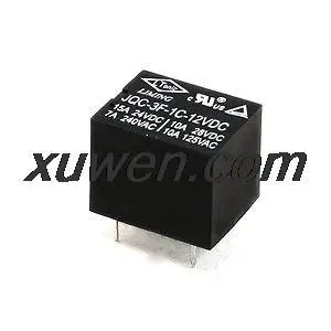 

10pcs 5 Pins SPDT PCB General Purpose Power Relay12VDC Coil#