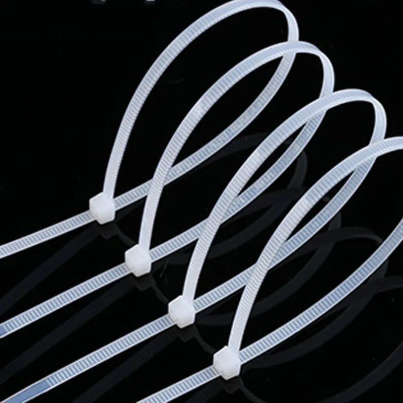 100 шт. самоблокирующиеся пластиковые нейлоновые кабельные стяжки ширина 300 мм