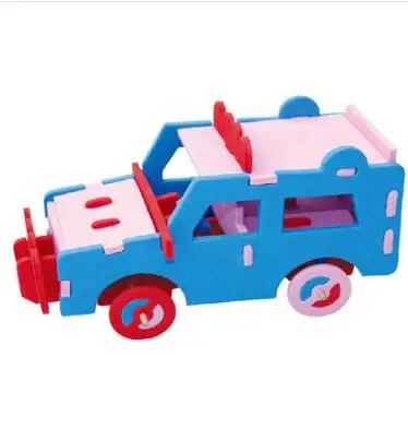 Набор для творчества April Du Kids EVA 3D пазл модель автомобиля детская ручная работа