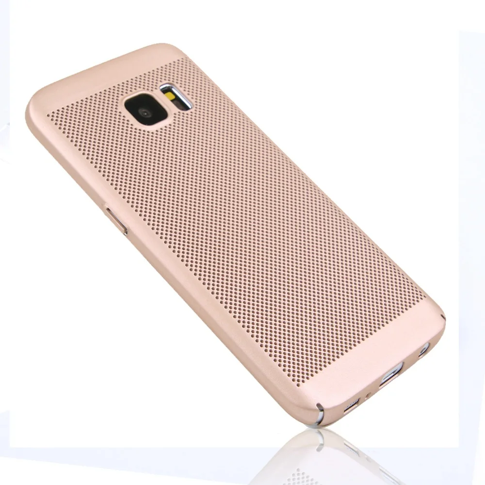 Fcoque охлаждения! Рассеивание тепла телефон чехлы для Samsung S7 крышка Роскошные