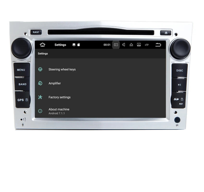 " HD 1024X600 Android 7,1 автомобильный DVD gps навигатор для Opel Astra Vectra Antara Zafira Wifi 3g BT Радио USB SD камера+ DVR