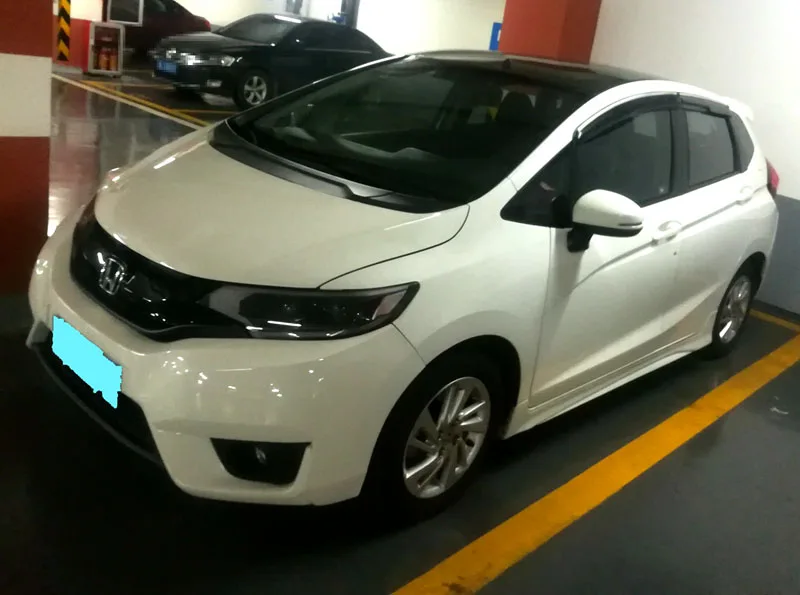 Подходит для Honda Jazz Fit 4 шт./компл. окна козырек Vent Оттенки Защита от солнца дождь дефлектор гвардии авто аксессуары