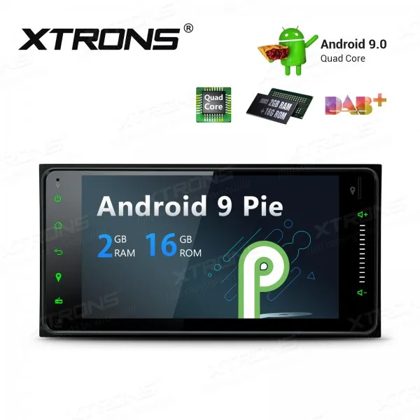 XTRONS 9 &quotAndroid 0 автомобильный мультимедийный плеер стерео для Toyota RAV4 Corolla Prado Plug Play