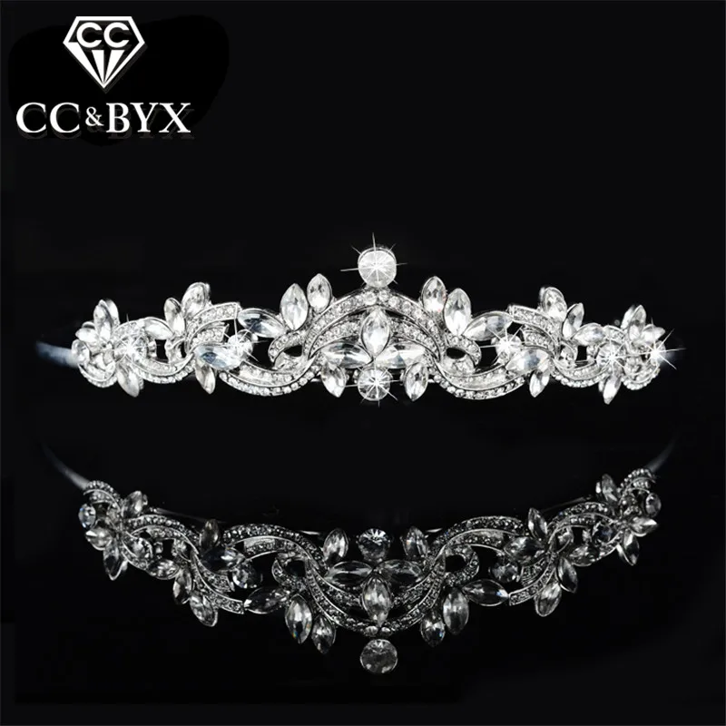 Женские свадебные украшения F015 роскошные тиары с австрийским кристаллом