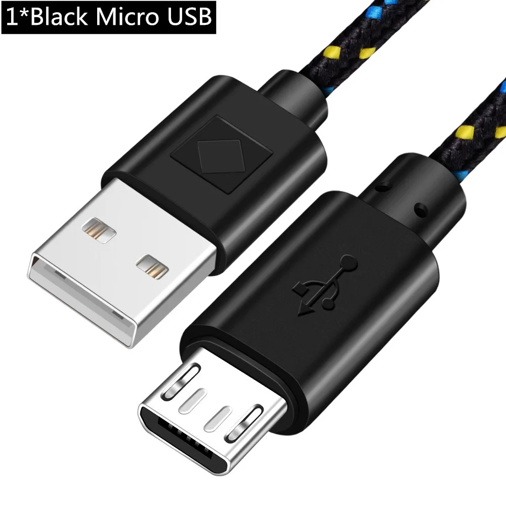 ROMICHW Micro USB кабель для быстрой зарядки USB кабель для передачи данных для samsung huawei Xiaomi LG sony Android мобильный телефон usb зарядный шнур