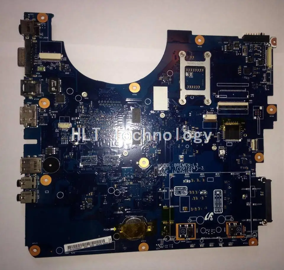 Для Samsung R530 BREMEN-L3 Материнская плата ноутбука HM55 DDR3 GT310 материнская 100% полностью