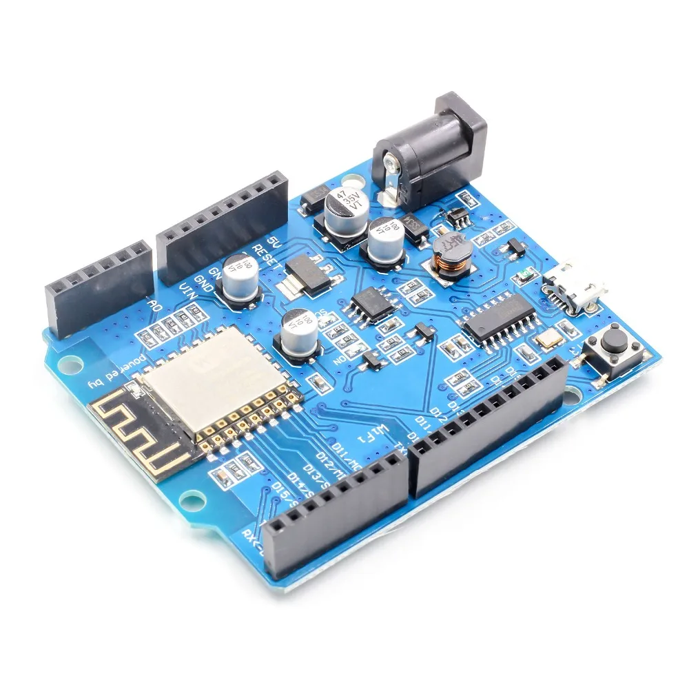 D1 CH340 CH340G WiFi макетная плата ESP8266 ESP 12 12E модуль IDE UNO R3 Micro USB ONE 3 v 5v 1A|Интегральные