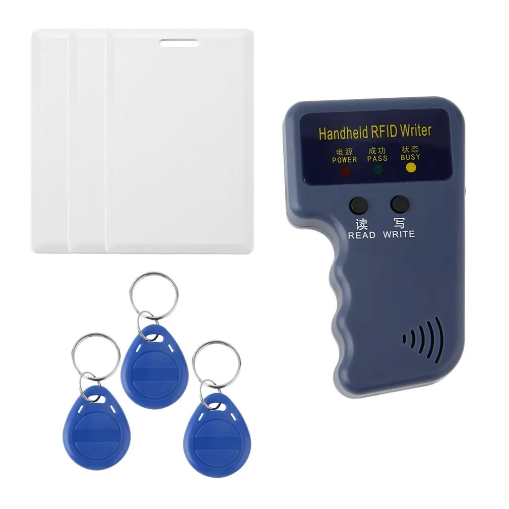 Ручной 125 кГц RFID ID карта копир писатель Дубликатор Программист ридер совпадение