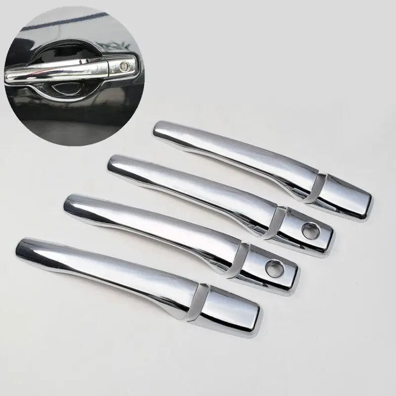 

FUNDUOO New ABS Chrome Door Handle Cover For Mitsubishi Airtrek 2001 -2006 Mitsubishi GLX 2002 - 2007 Free Drop Shipping