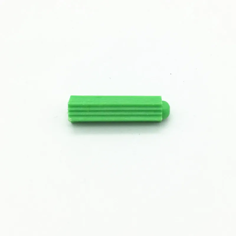100pcs Green Masonry Screw Fixing Wall Anchor Plugs Drywall Plastic Plug Drill Dry M6M8 |