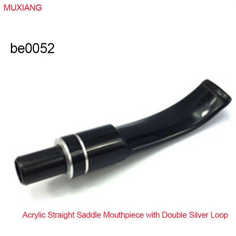 

MUXIANG 5 Pcs/lot Smoking Pipe Specialized Mouthpiece Rosewood Tobacco Pipe Acrylic Taper/Saddle Bent Mouthpiece be0024-be0052