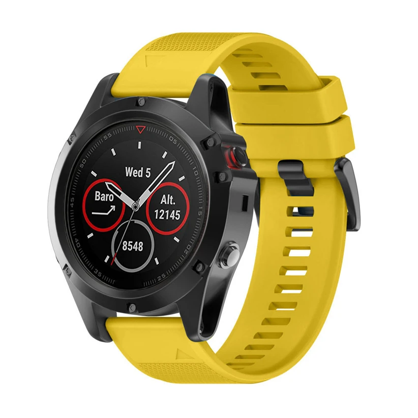 Ремешок для смарт-часов 26 мм быстросъемный ремешок GPS-часов Garmin Fenix 5X Прямая