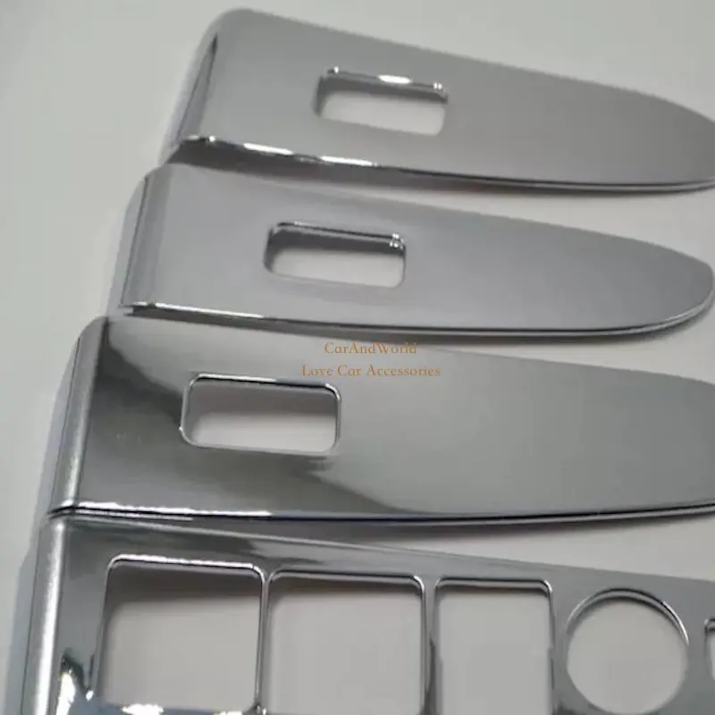 ABS аксессуары из хрома для KIA Sportage R двери окна кнопка включения обложки