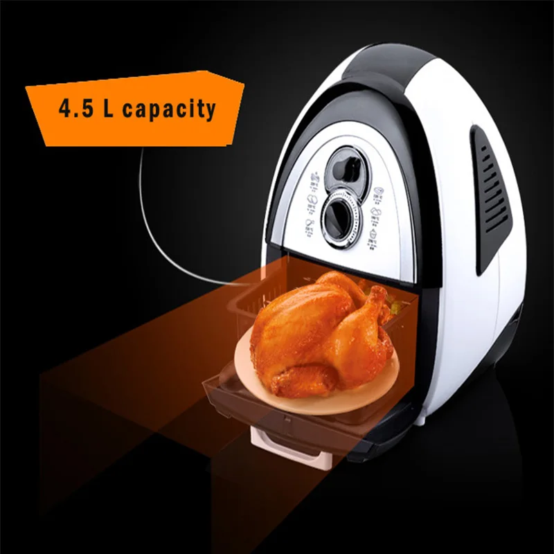 Home Healthy Non-stick Electric Deep Fryer Smokeless Air French Fries Machine For Using AF-100 1pc | Бытовая техника