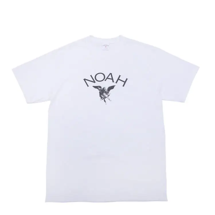 19SS NOAH X DSMLA г. ANGEL Футболка NOAH футболка Kanye West в стиле «хип-хоп» из хлопка с принтом уличная Harajuku футболка xxxtentacion пары