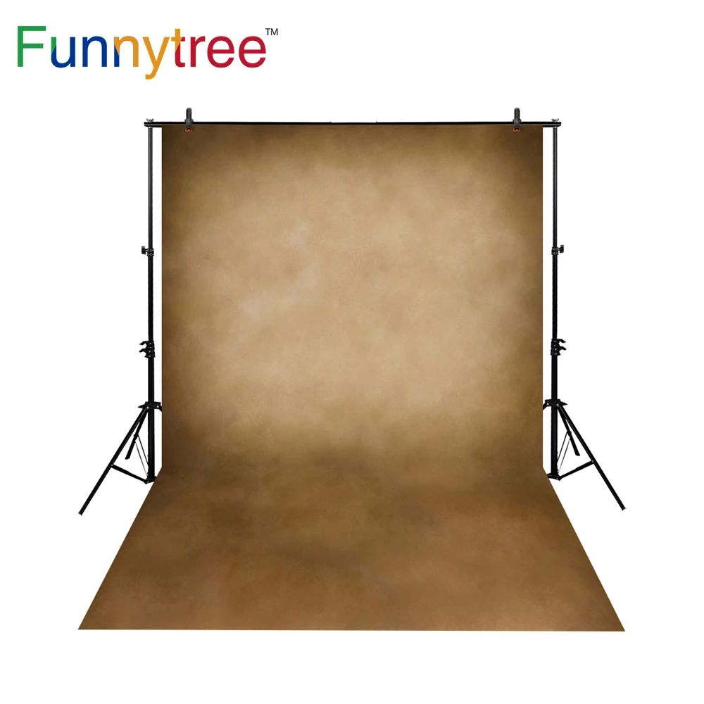 Funnytree тонкий виниловый тканевый фон для фотосъемки коричневый старый фотостудии