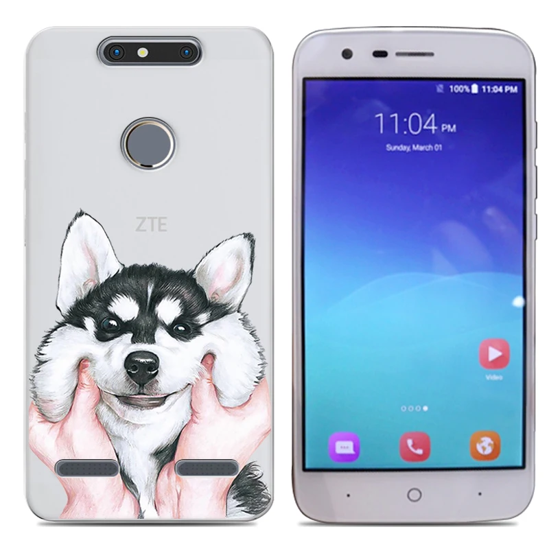 Чехол для телефона чехол ZTE Blade V8 мини 5 дюймовый стильная футболка с изображением