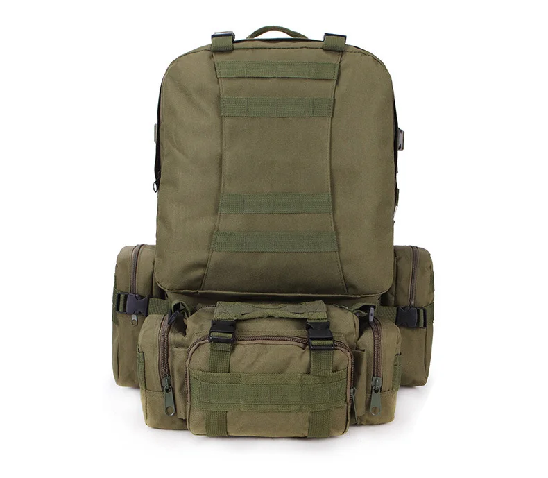 Открытый военный Molle тактические рюкзаки 50L Весна Mochila рюкзак походный Кемпинг Водонепроницаемые сумки 600D камуфляж