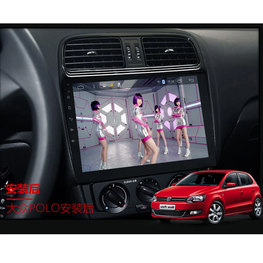 Dealcoo 2 Din автомагнитола gps Android Автомагнитола 2din центральный мультимедийный для