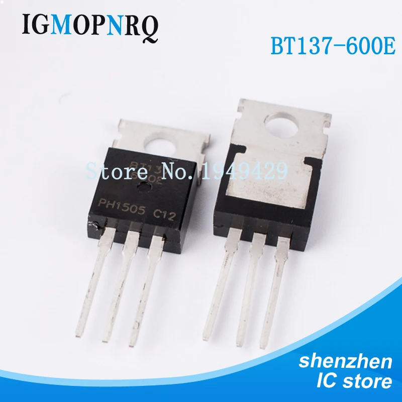 10000 шт./лот женская модель-220 BT137 Triac BL биполярное производство | Электронные