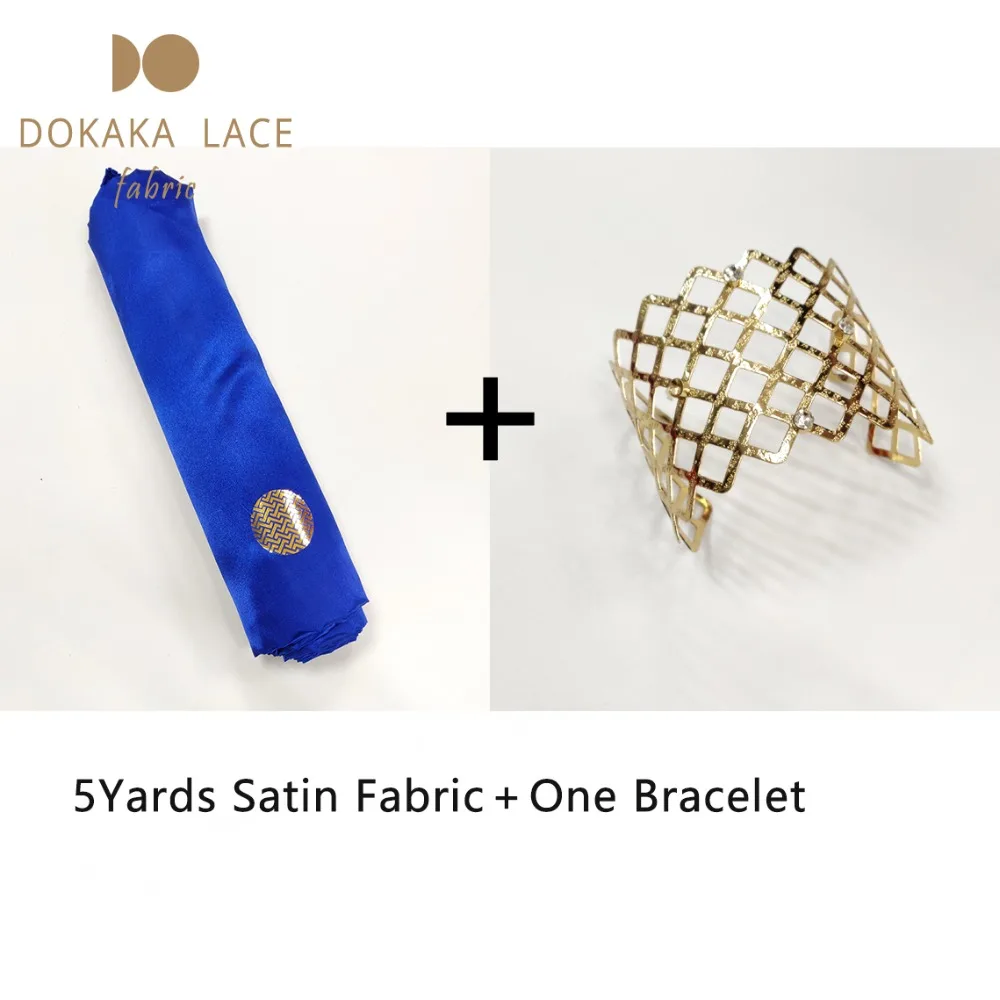 Атласная шелковая кружевная ткань розового цвета для африканских невесты и