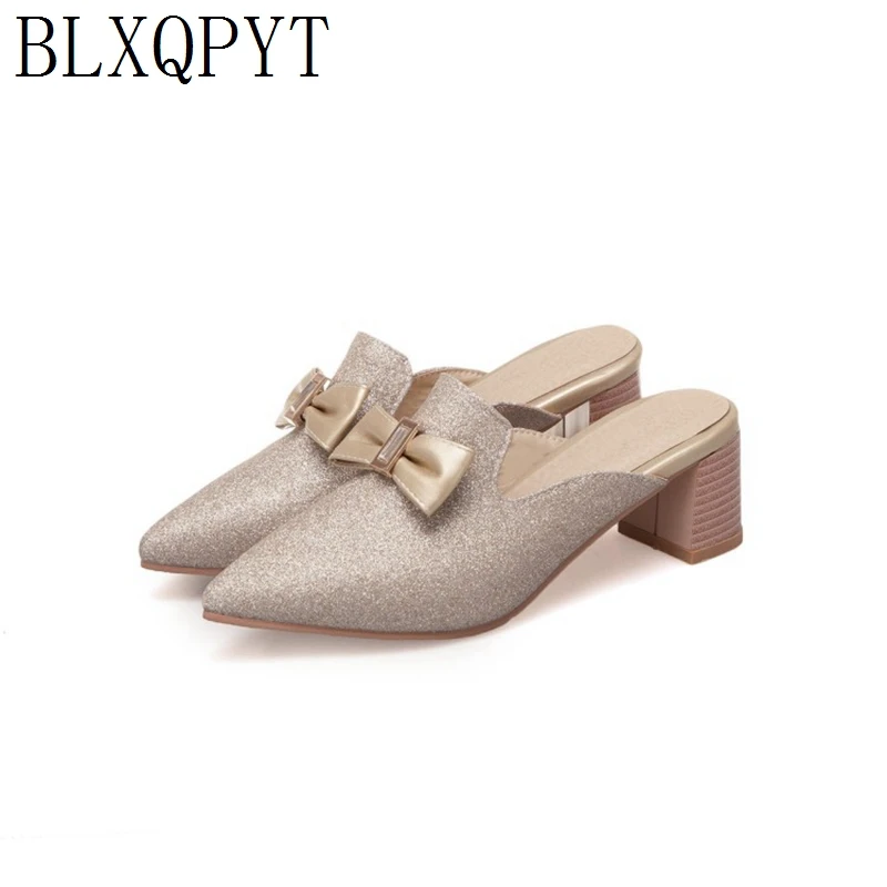 BLXQPYT/2019 г. Хит продаж женские тапочки сандалии больших и маленьких размеров 32-50