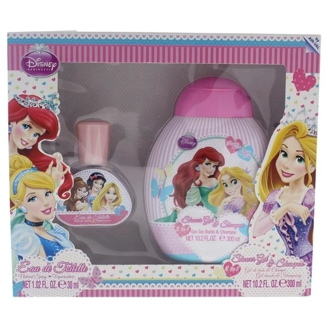 Disney K GS 2047 принцессы для детей подарочный набор 1 2 унц. Туалетная вода спрей 10 гель
