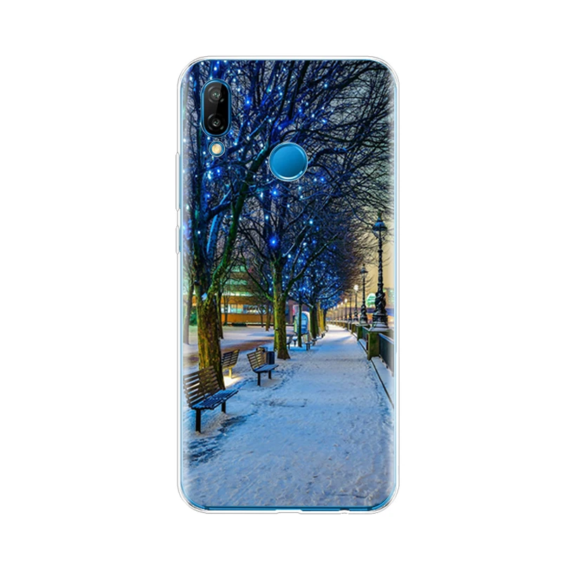 NO.39 Чехол для huawei P20 LITE, чехол для huawei p20 pro, чехол на заднюю панель, силиконовый 360, полностью защитный чехол P 20, прозрачный - Цвет: NO.39