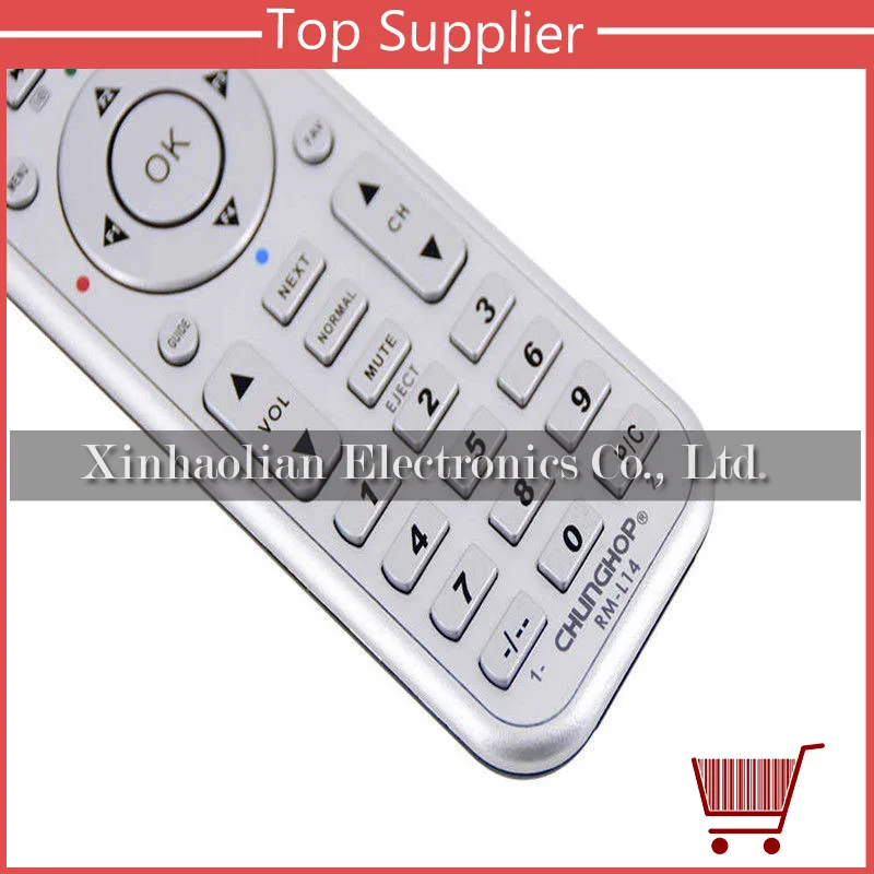 CHUNGHOP RM-L14 14в1 универсальный пульт дистанционного управления для ТВ CBL DVD SAT DVB |