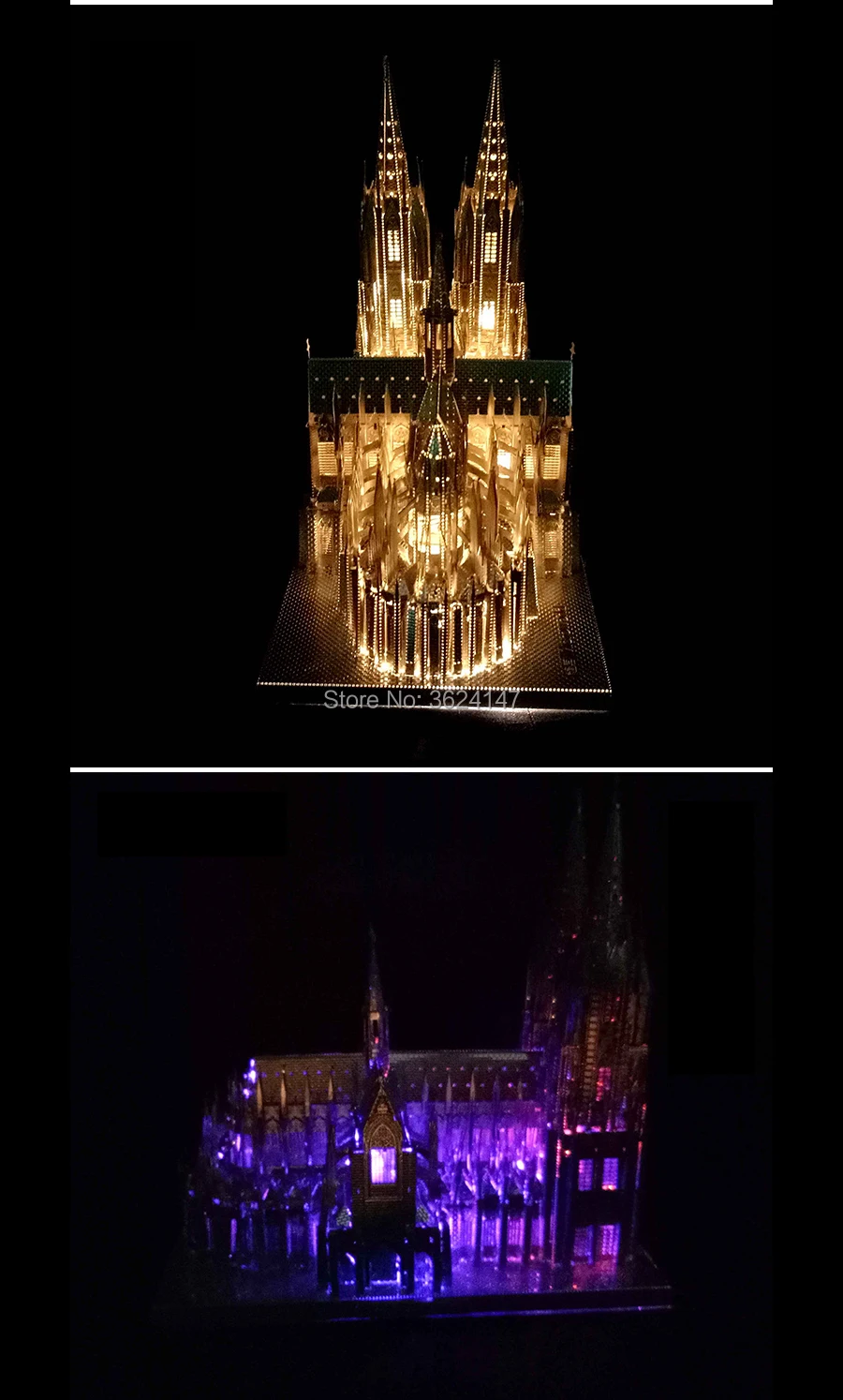 Великая немецкая архитектурная система Кельнского собора 3D головоломка