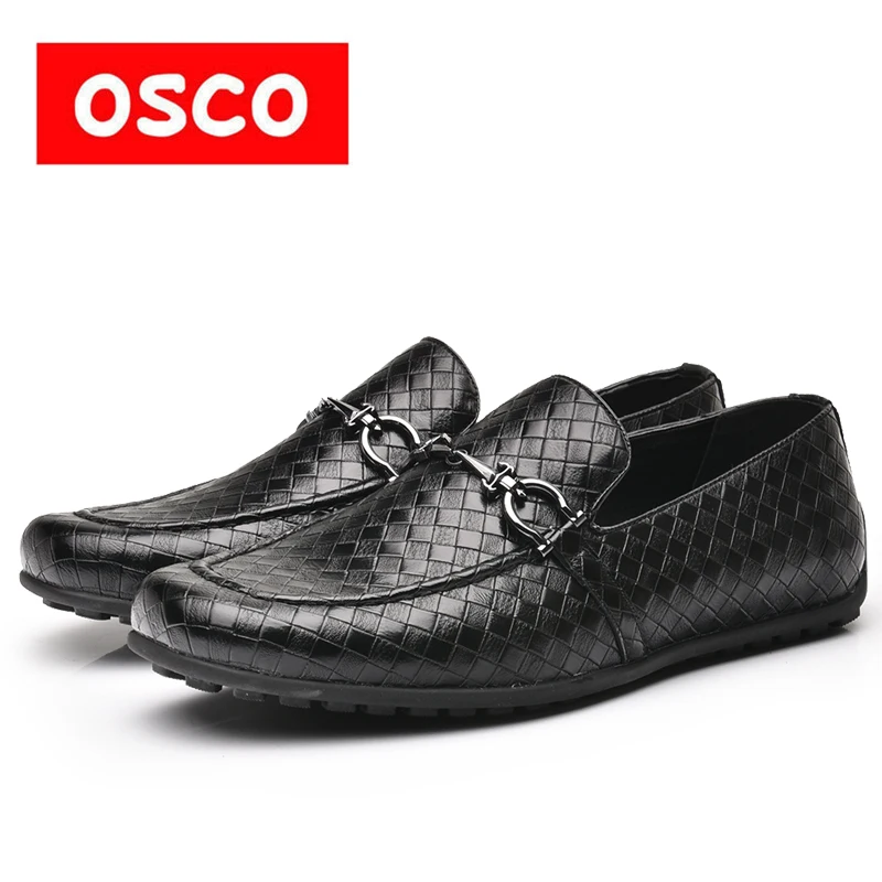 OSCO/брендовая модная повседневная обувь на плоской подошве со шнуровкой Мужская