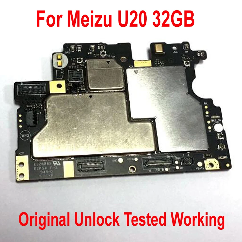 Оригинальная тестовая Рабочая материнская плата для Meizu U20 32 ГБ телефона платы